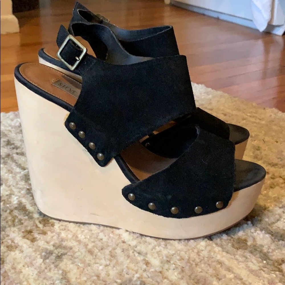 Steve Madden platform wedges